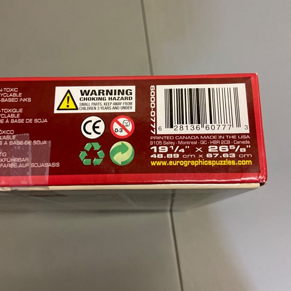 Eurographics Royal Canadian Mounted Police 1000 Piece Puzzle - Picture 3 of 4